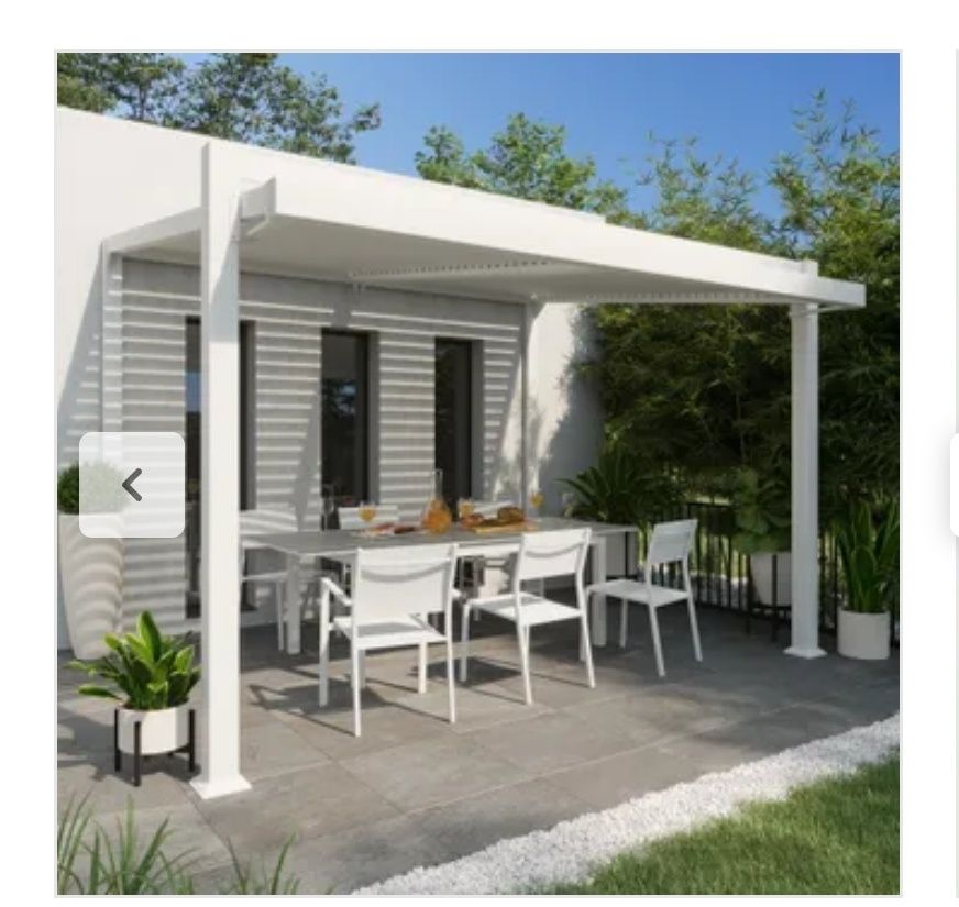 Conjunto de jardim mesa e 6 cadeiras