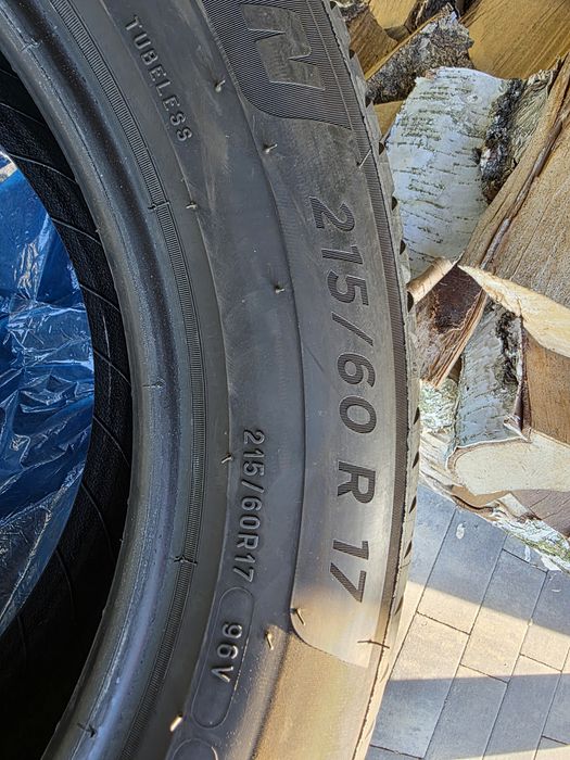 1 sezon używane Opony letnie Michelin Primacy 4 - 215/60R17 96V