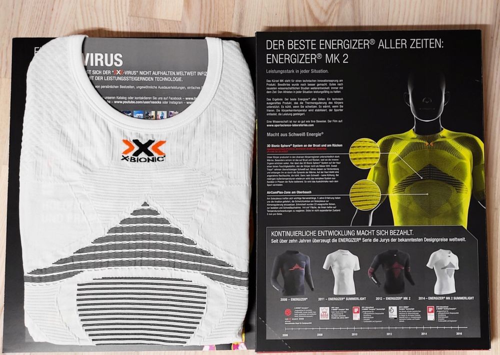 Energizer MK2 Summerlight x-bionic XS