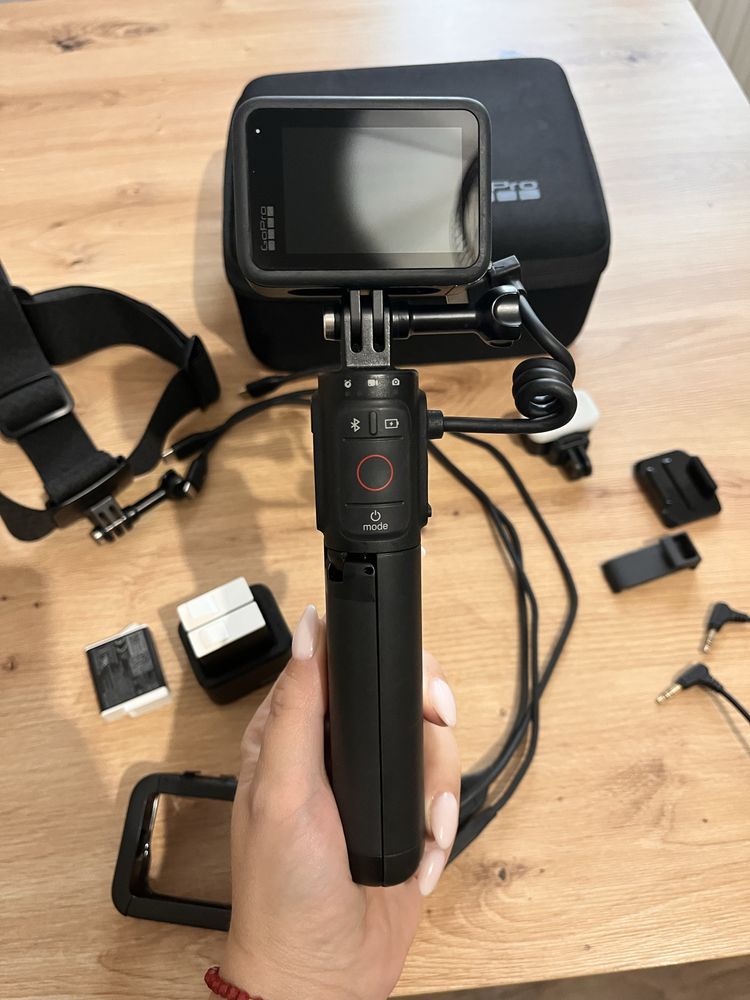 Kameria GO PRO HERO 11 black Media Mod i inne alcesoria