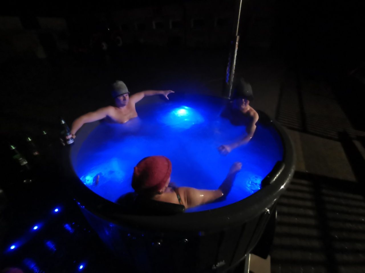 Balia mobilna bania jacuzzi Mobilne Sauna mobilna Wynajem Ełk