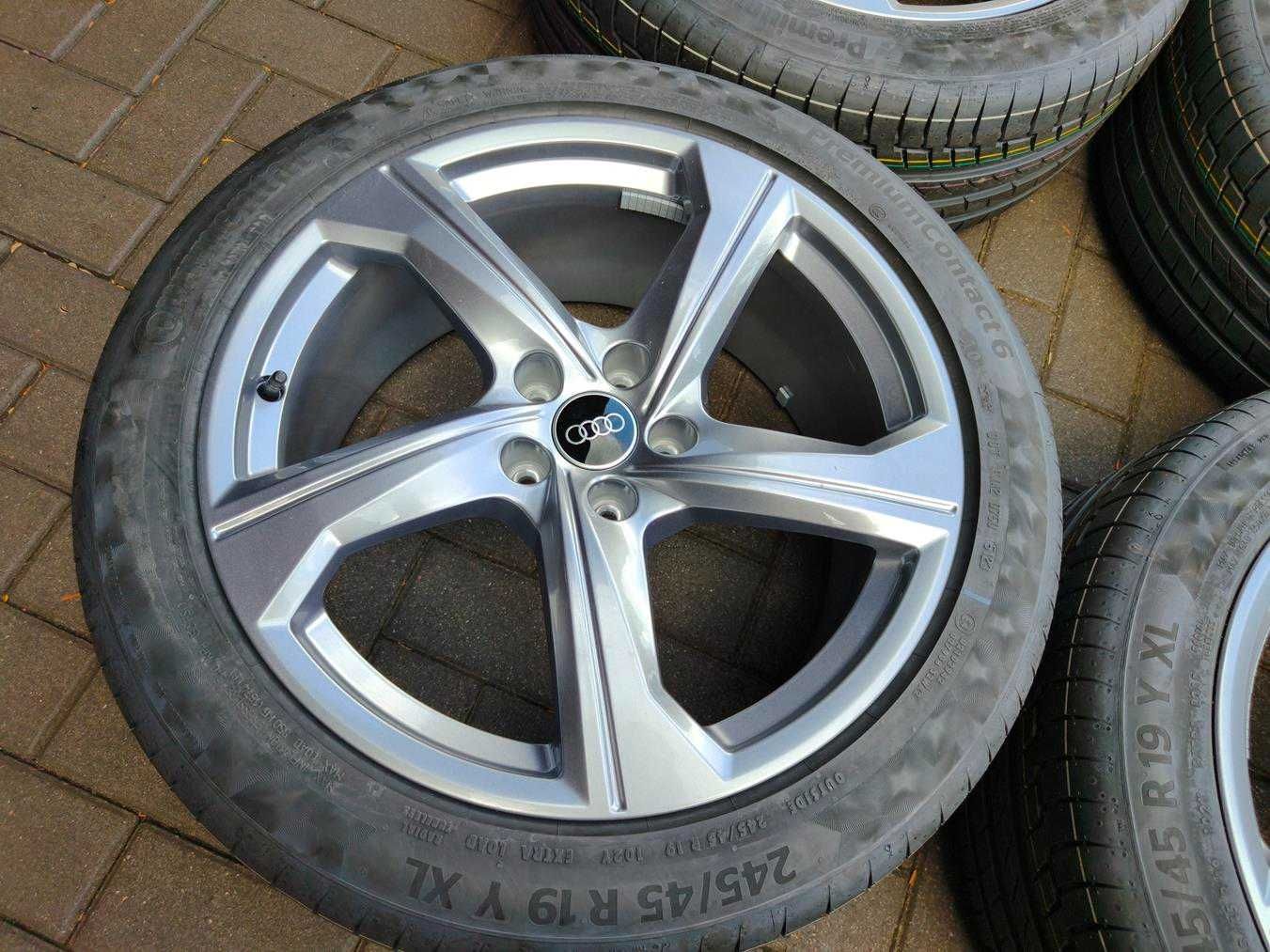 5x112 KOŁA Letnie R19 AUDI A6 C7 C8 ET40 245/45 Continental 2024r NOWE