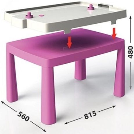 Набір «Столик, гра, стільчик», дитячий стіл та стільці
