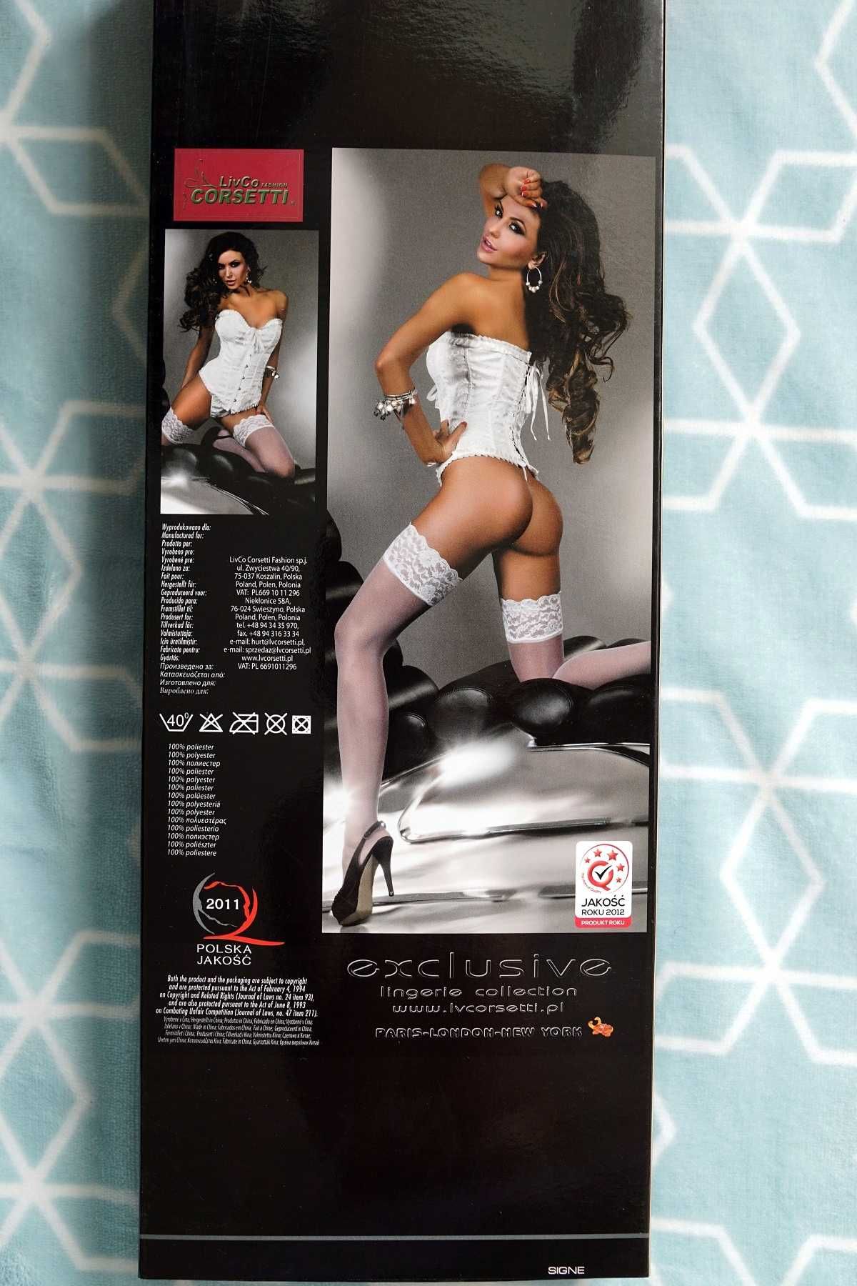 Livia Corsetti Signe gorset + stringi rozmiar S walentynki