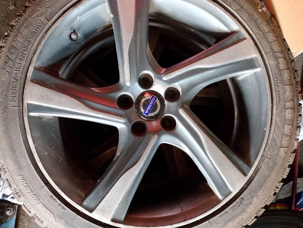 Koła Volvo R-Design 18 opony zimowe