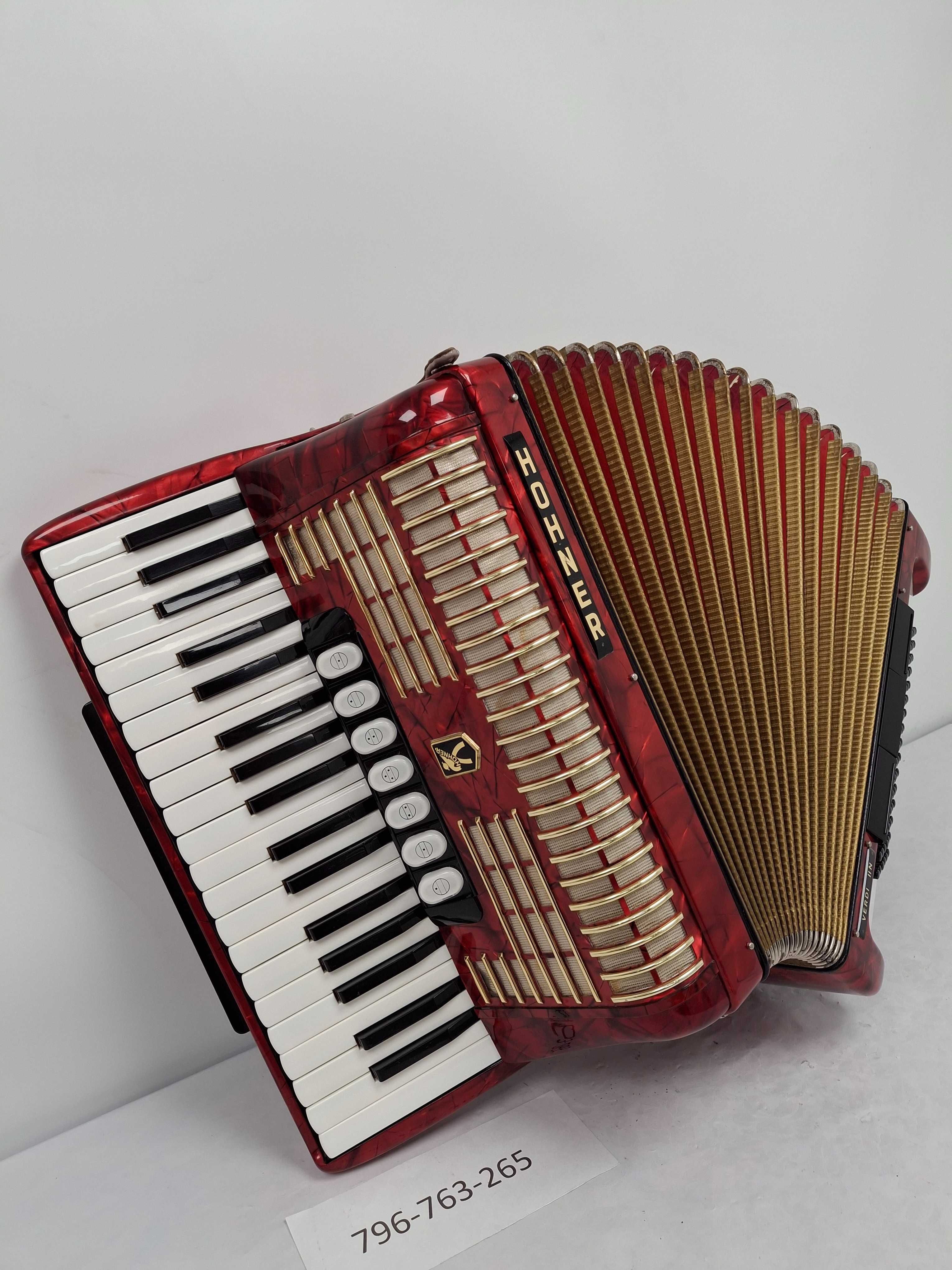 ,Akordeon Hohner Verdi IIN ,96 basów ,trzy chóry,stan bdb zamiana !!!