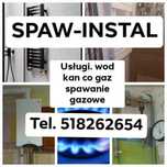 Wymiana grzejników kaloryferów hydraulik gazownik spawacz