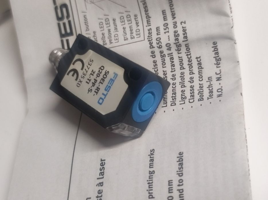 Sensor fotoelétrico Festo