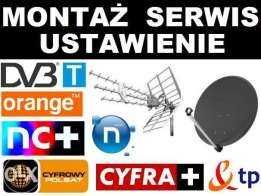 Montaż/Serwis/UstawianieAntenSatelitarnych,DVB-T,GSM,TVKablowaUPC-PLAY