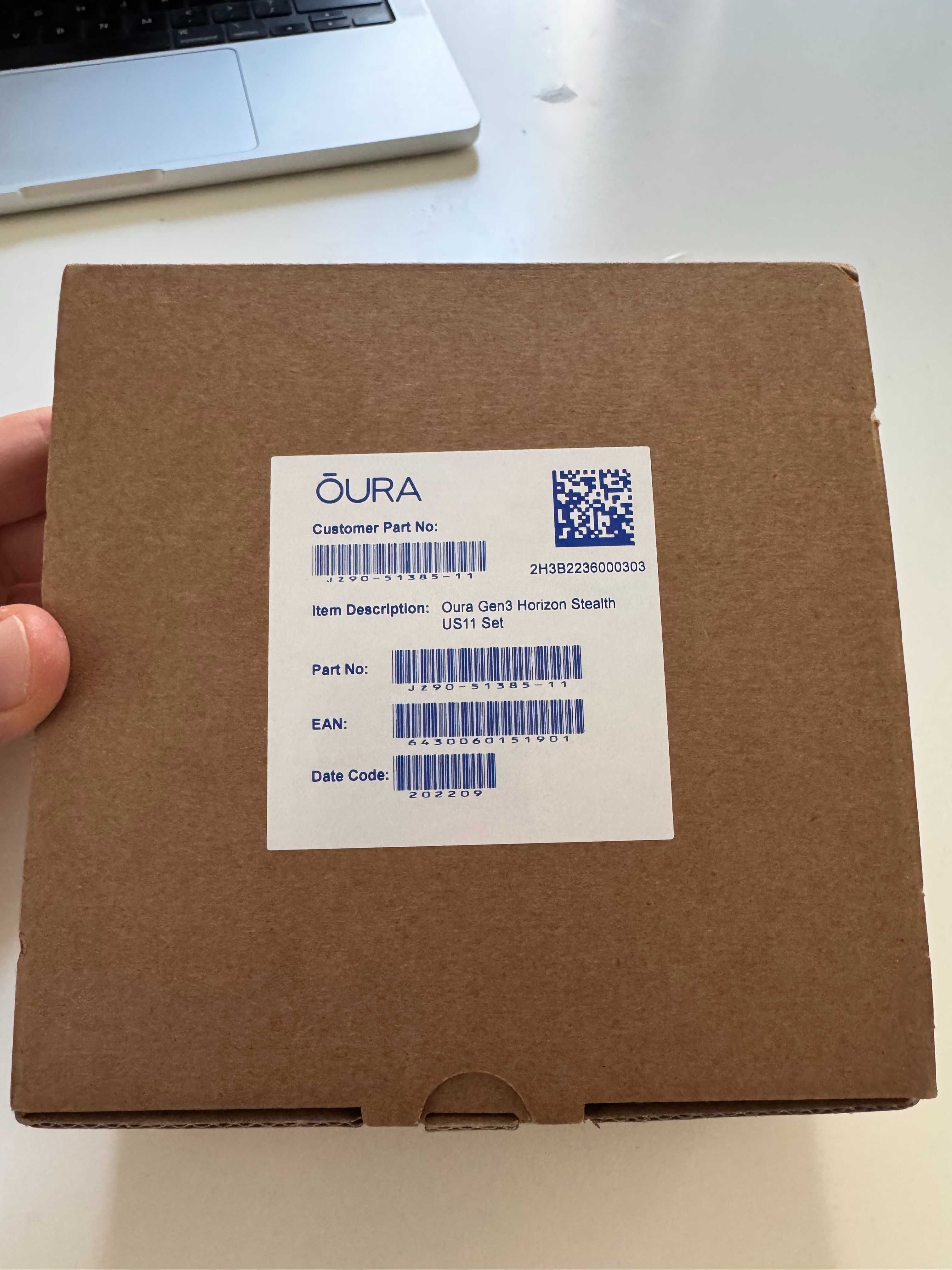 Oura ring Gen 3 (size 11) Horizon — Stealth