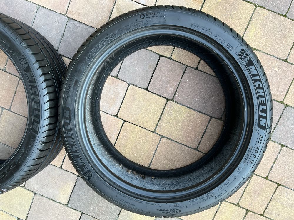 2x 225/40/18 Michelin Primacy 4 NOWE 2024 rok