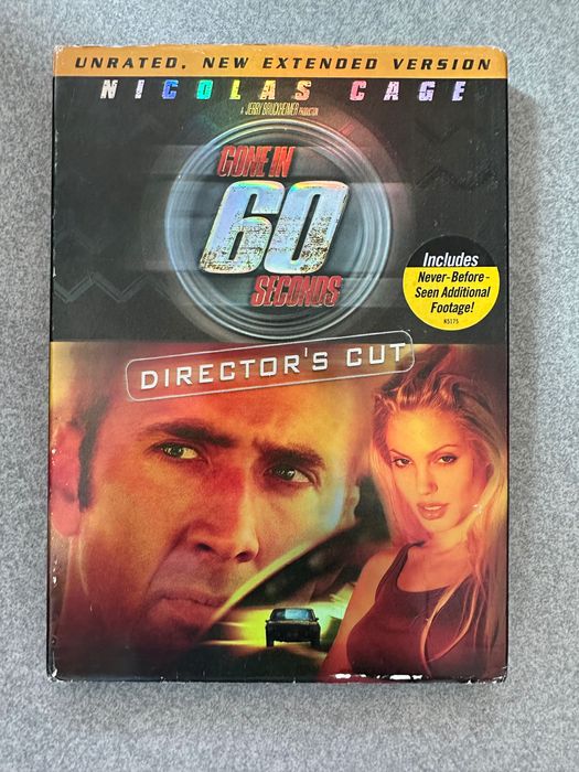 GONE IN 60 SECONDS – Director’s Cut (DVD, REGION 1)