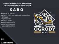 Uslugi Minikoparką  Gorzów 24/7 Wywrotką Koparka łancuchowa