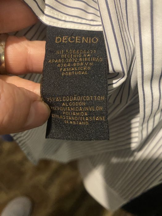 Camisa de homem da marca Decenio