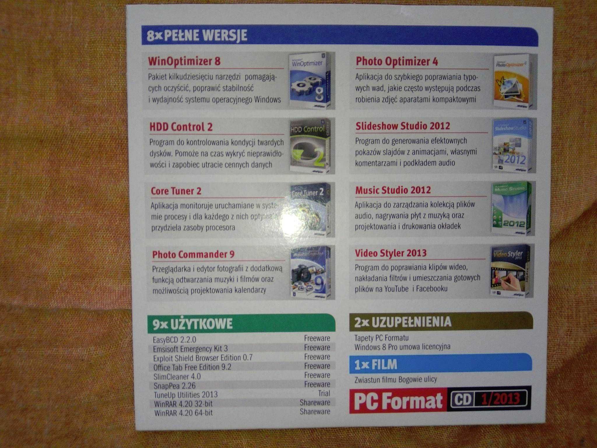 PC Format 1 2013 styczeń (149) Gazeta + płyta CD Czasopismo