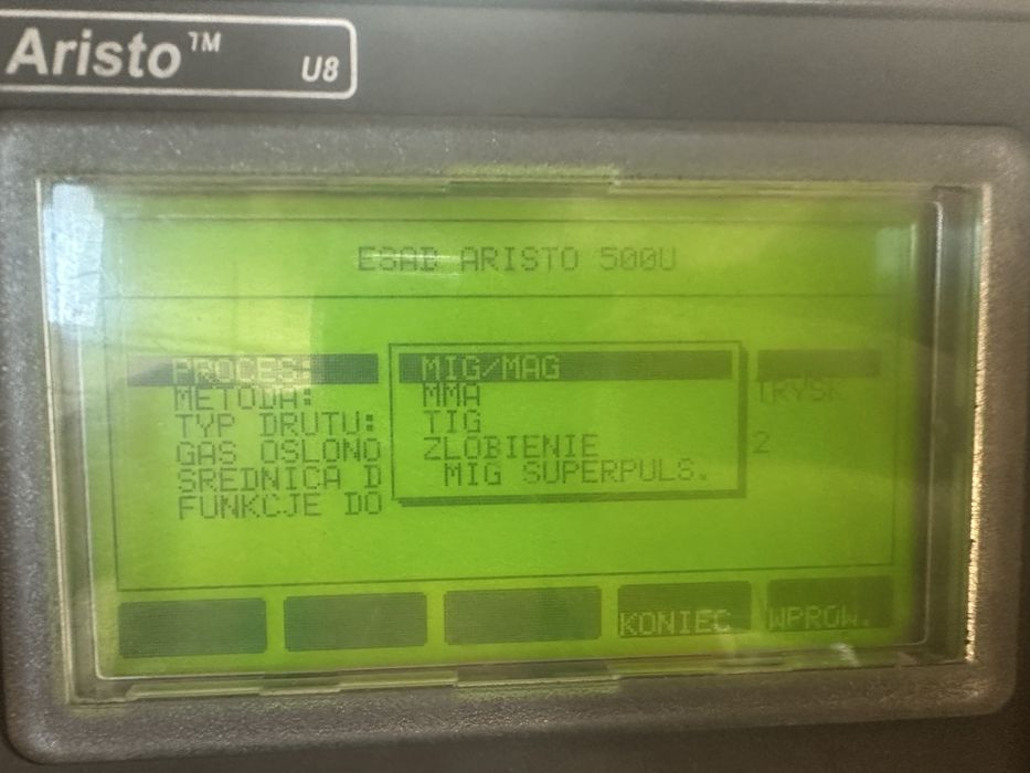 ESAB aristo 500A U8 Puls