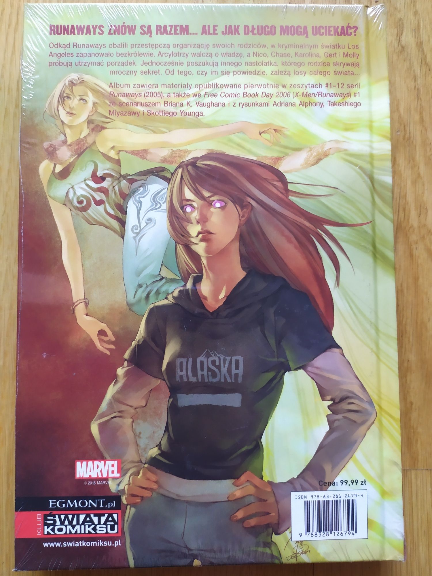 Runaways. Tom 2 - MARVEL, SUPER KOMIKS, NOWY, FOLIA!!! Na prezent !!!