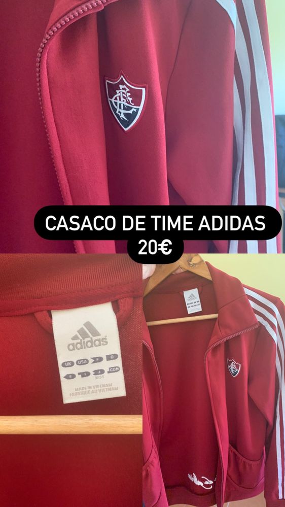 Casaco adidas time fluminense