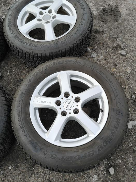 Komplet kół zimowych 5x114,3 Renault Nissan Dacia Kia 215/65/16 Dunlop