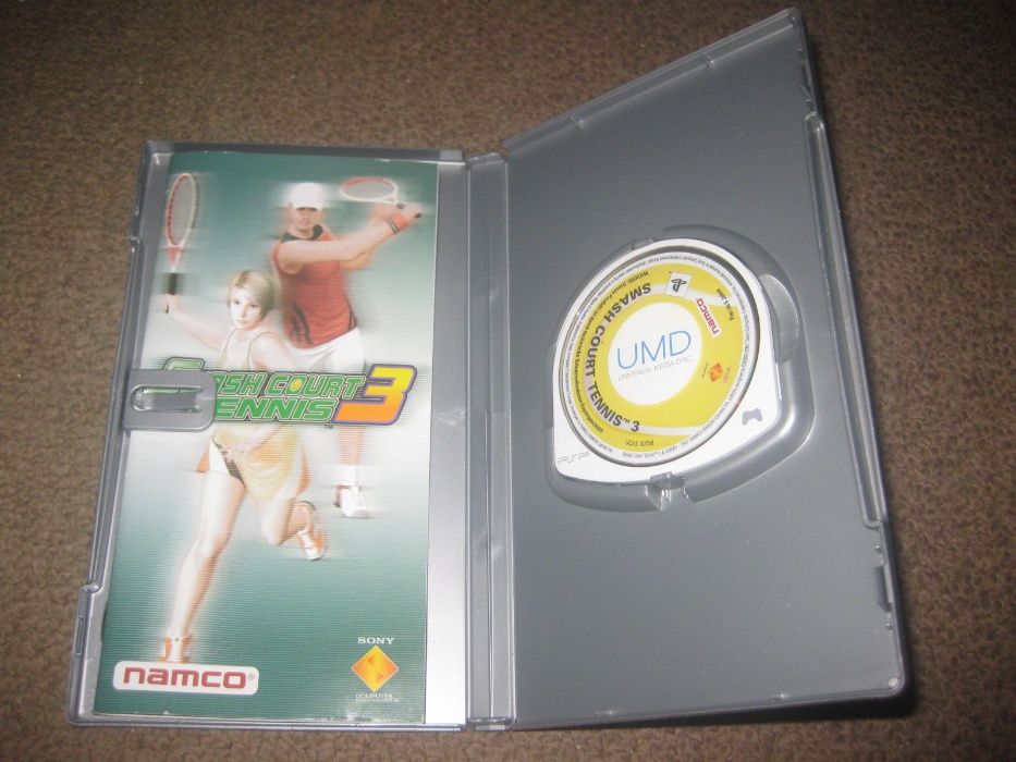 Jogo PSP "Smash Court Tennis 3" Completo!