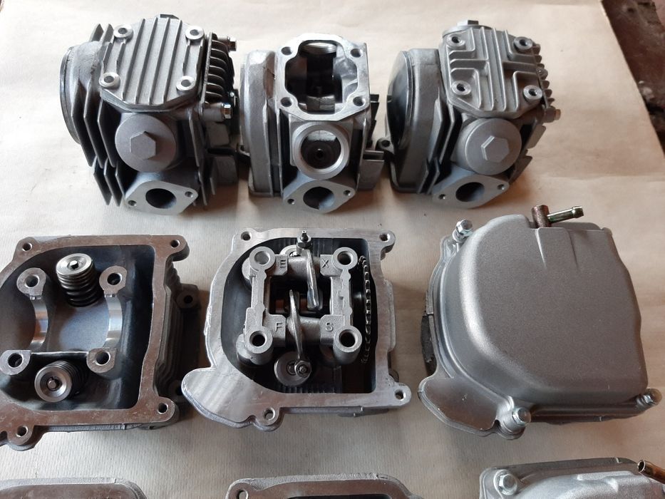 Головка цилиндра на скутер 4т 80 150куб и мопеды Альфа Дельта Актив.