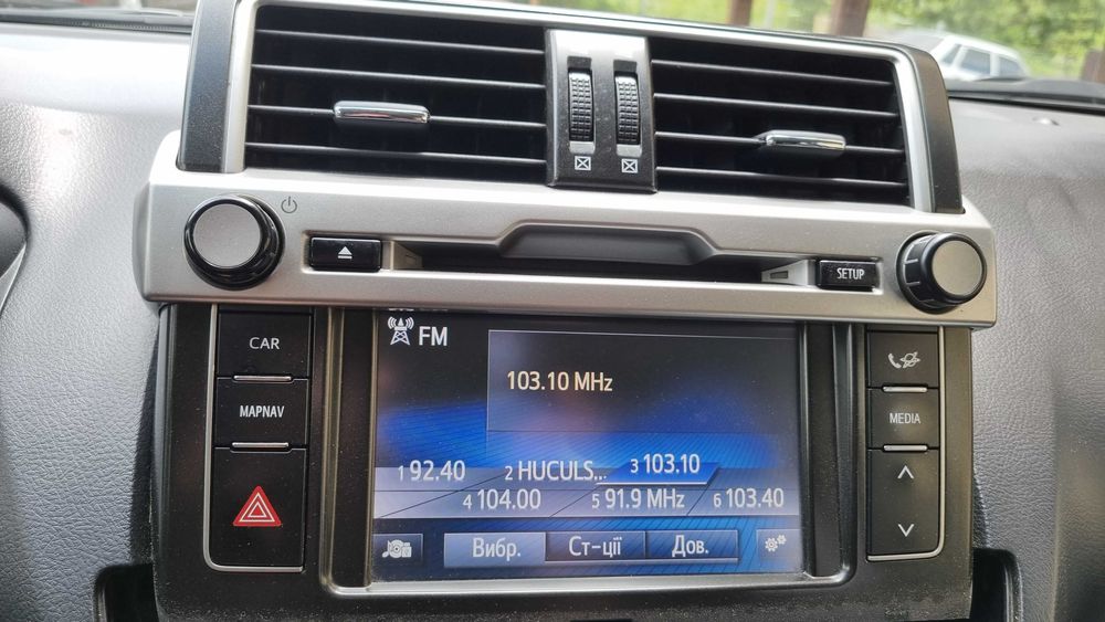 Оригінальна магнітола Toyota Prado 150 2010-2018 р.р.