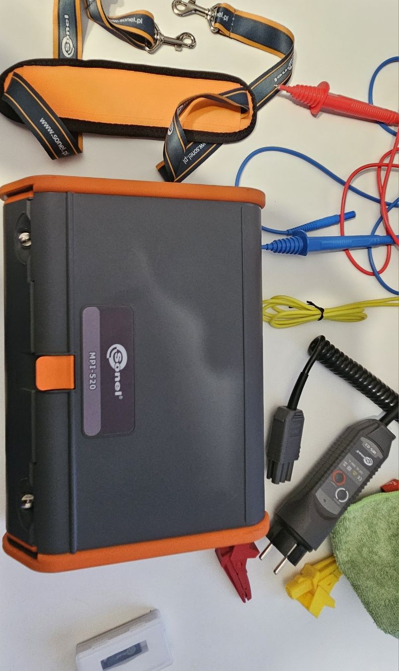 Miernik sonel mpi 520 i program sonel pe5 faktura