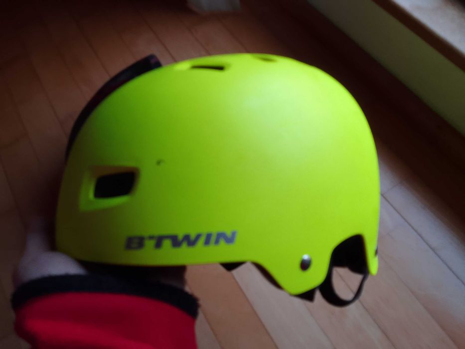 Capacete para bicicleta verde Lima tamanho S/M/L