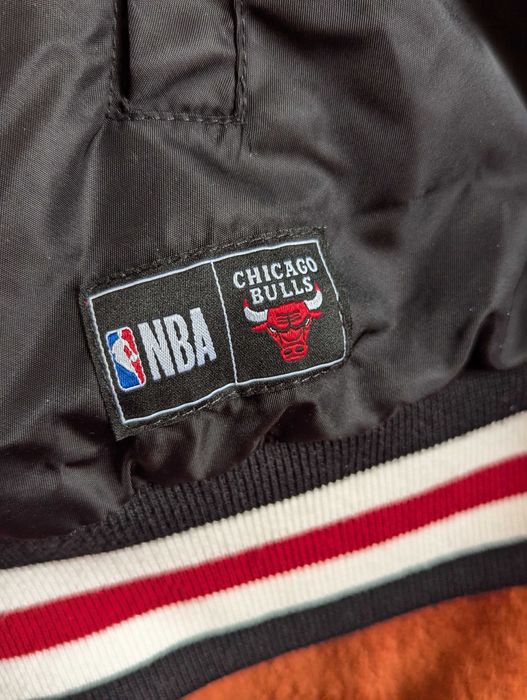 Мужской бомбер куртка NBA Chicago Bulls, размер L