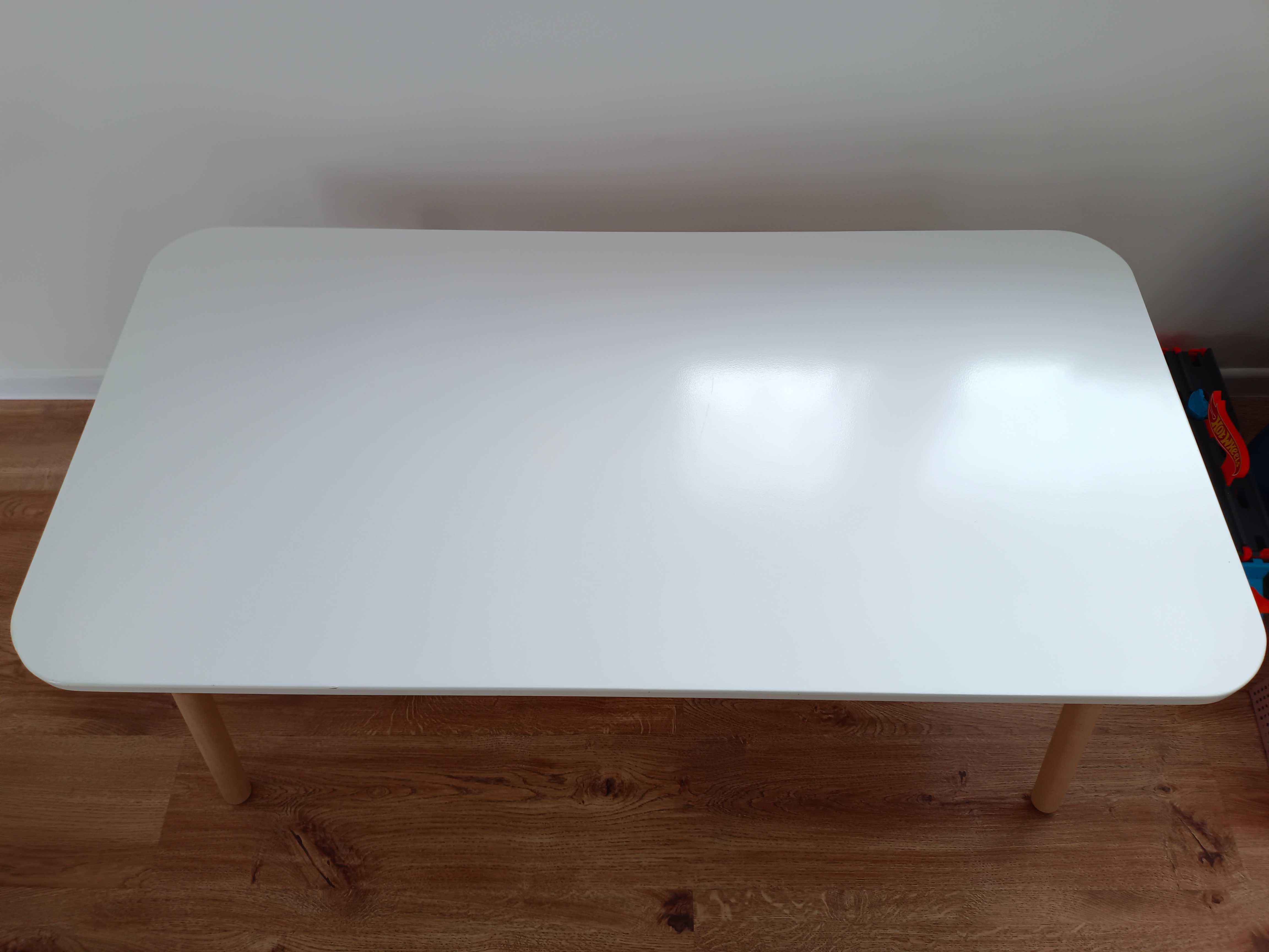 Stół dziecięcy 110x55 cm! Biały!