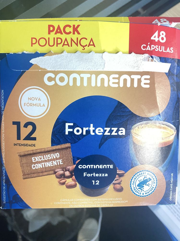 Caixa Café Continente 48 capsulas