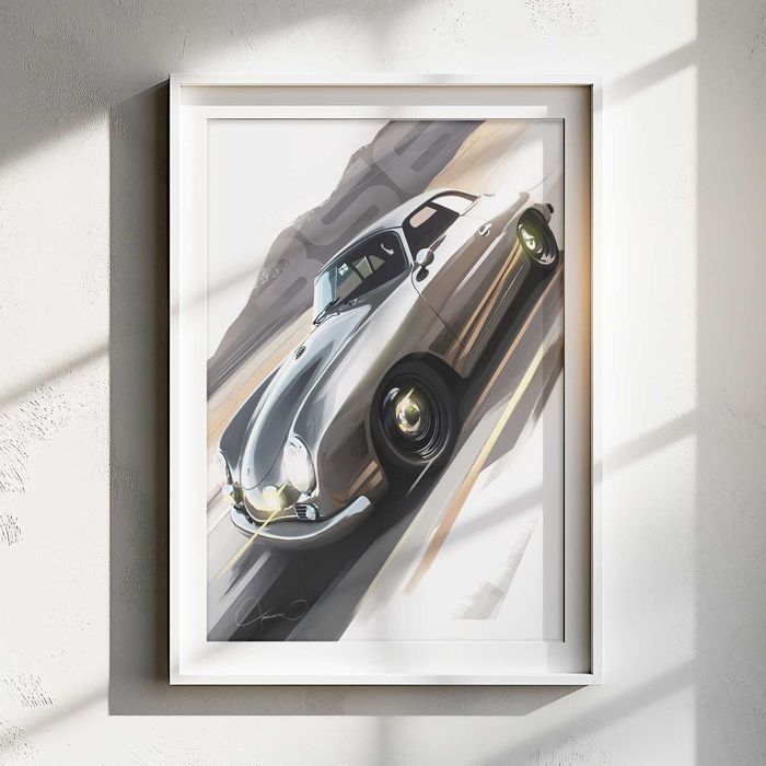 Plakat z Ikonami motoryzacji