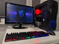 Zestaw do Gier i5 4x3.4GHz/GTX-2GB/Ram-16GB/WiFi/SSD+500GB/Samsung 22'