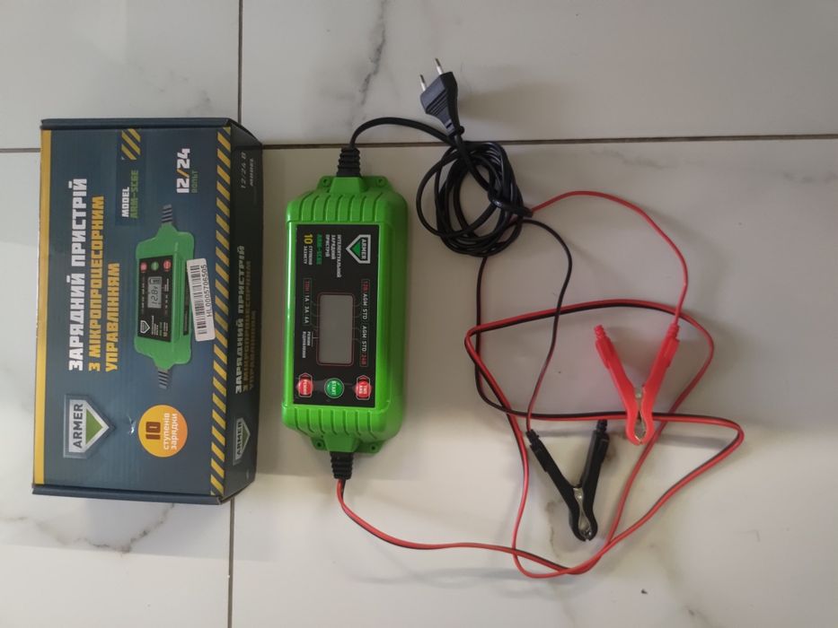 Распродажа..Интеллектуальное.Зарядное устройство 12V-24v. 6-поколения.