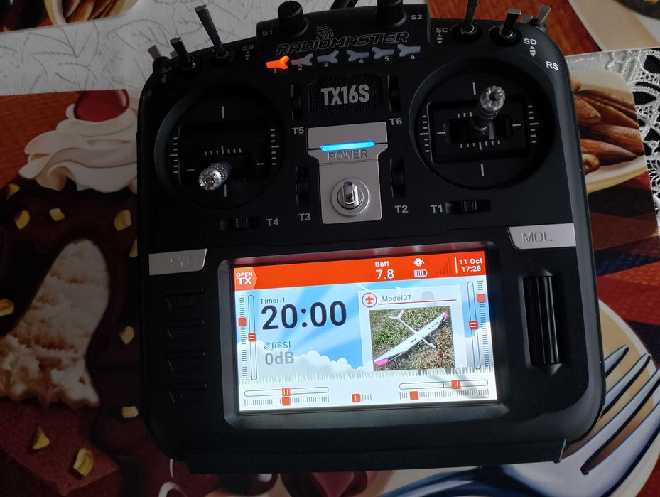 Aparatura rc Radiomaster TX16S jak nowa b. zadbana-taniej nie będzie!