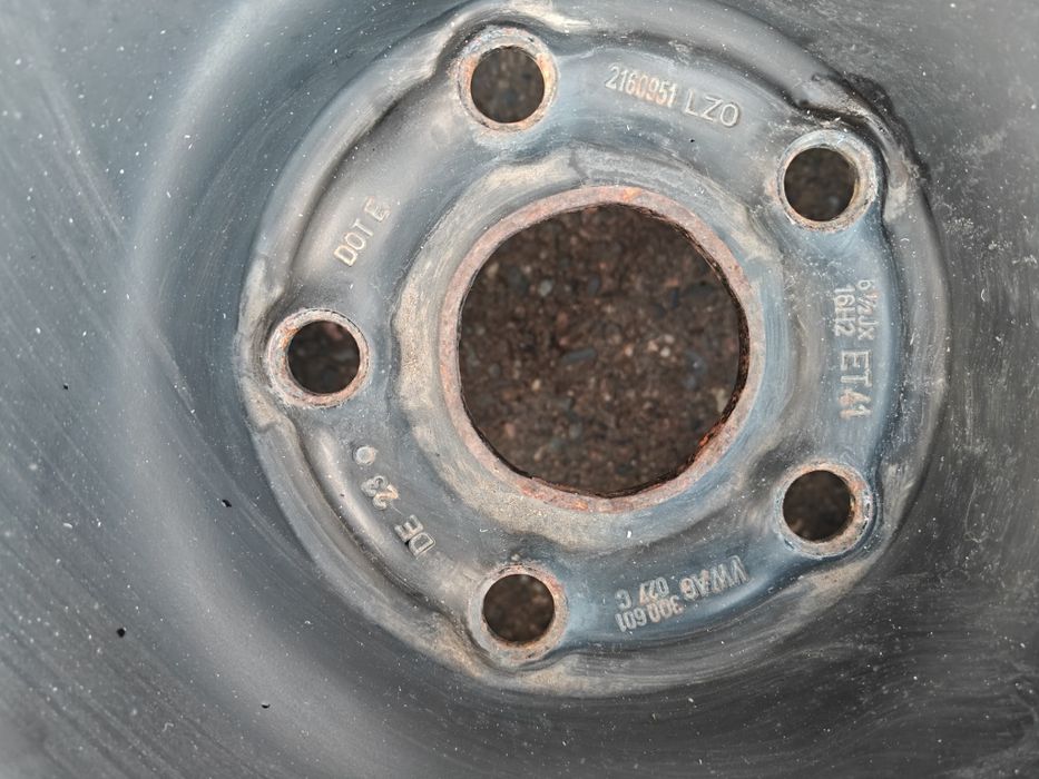 Диски металеві VAG R16 6.5j PCD5*112 ET41 DIA57.1