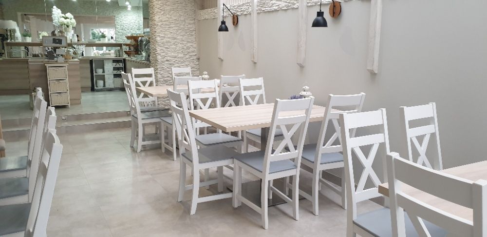 Krzesło krzyżak prowansalskie skandynawskie do restauracji producent