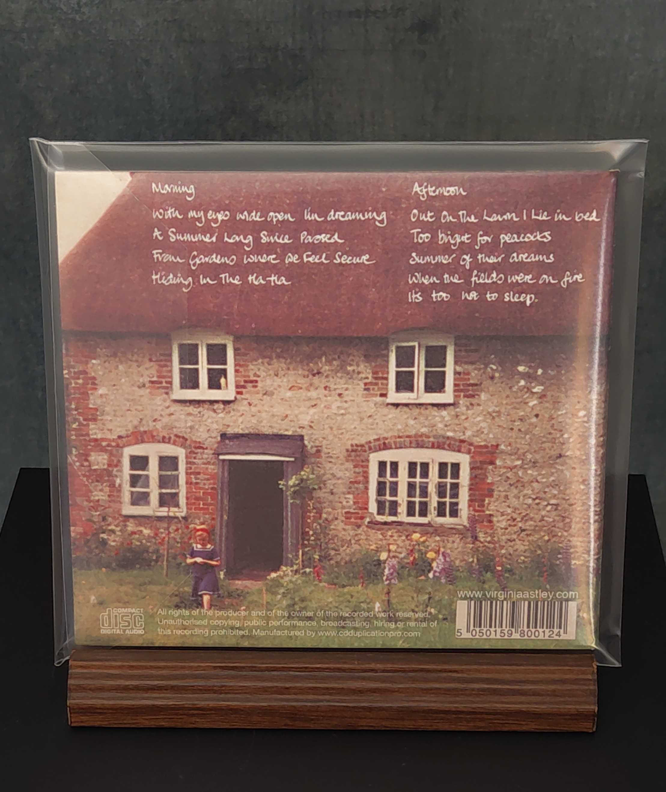 Virginia Astley – From Gardens Where We Feel Secure (CD) Autografado!