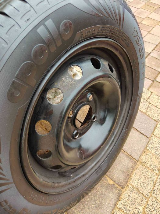 Kompletne Koła Opony Letnie + Felgi Stalowe R14 Peugeot