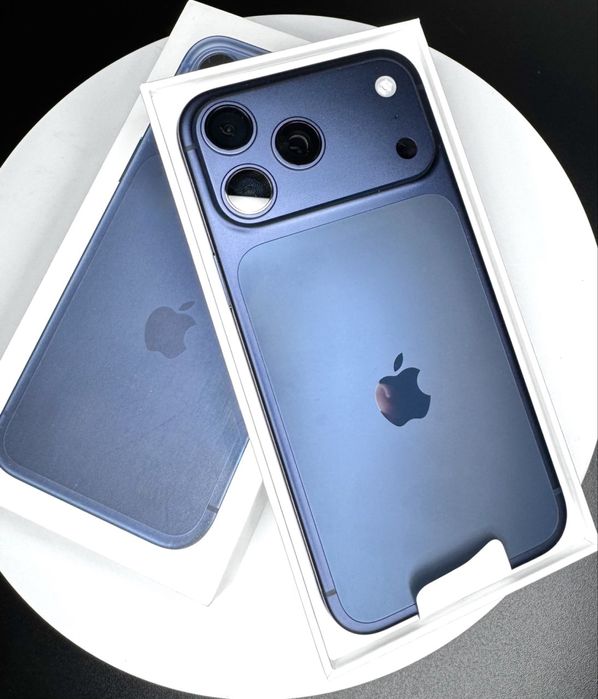 Apple Iphone 17 PRO MAX 512gb BLUE 100% bat 0 cykli gw apple 11msc