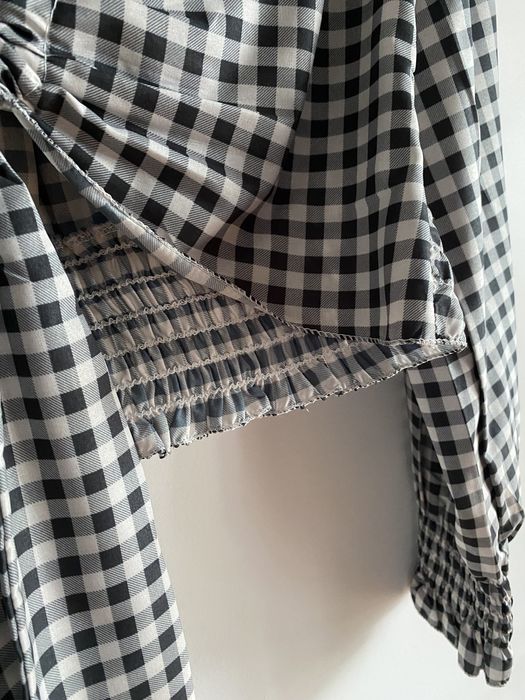 Blusa manga comprida Xadrez