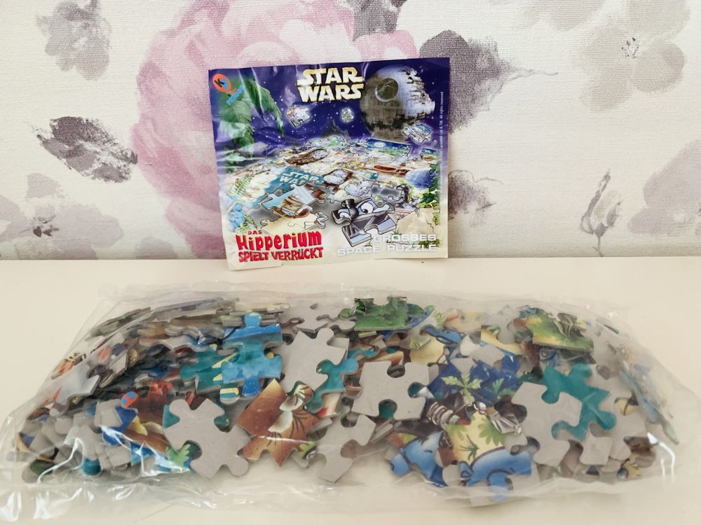 Puzzle Kinder Niespodzianka Maxi Hipperium, Hipopotamy Star Wars