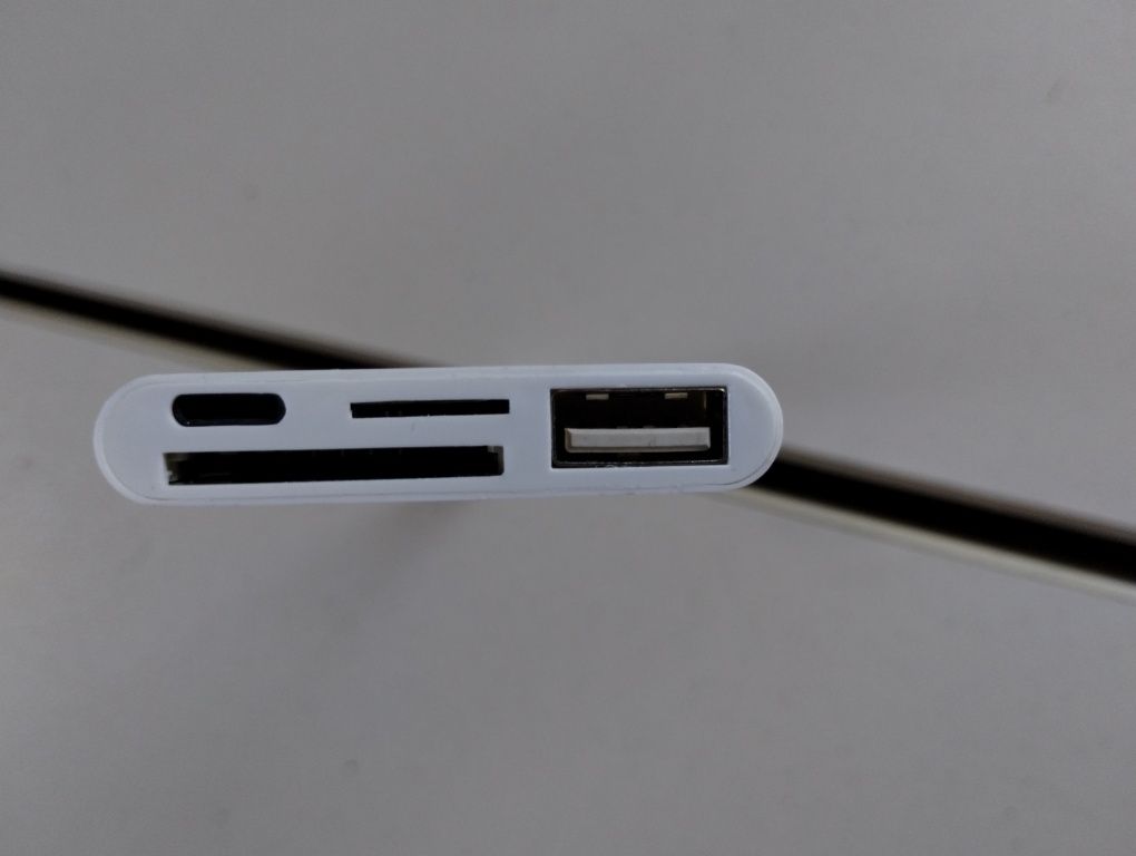Adapter czytnika kart SD,Lightning 4 w 1.