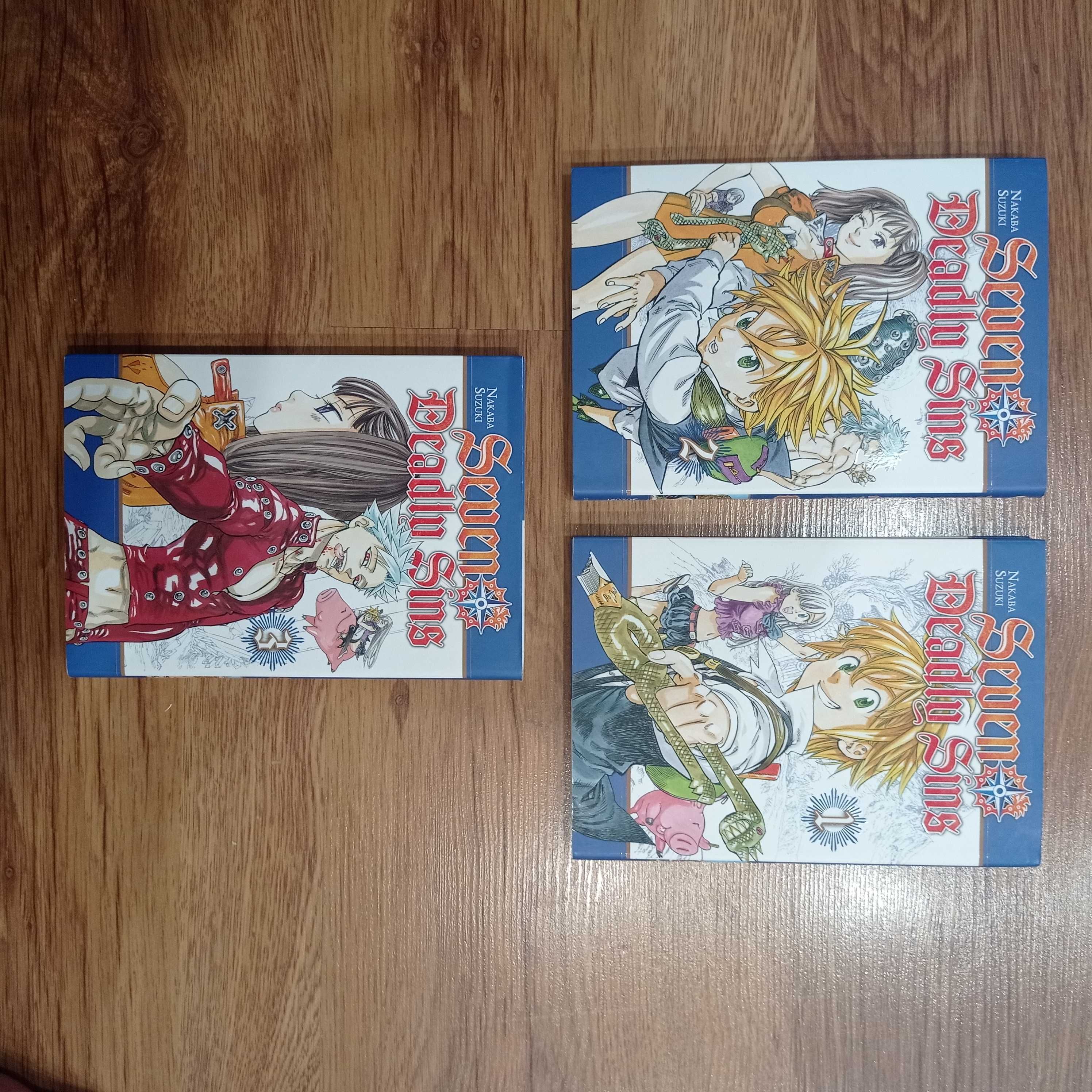 Mangi Seven Deadly Sins 1-3