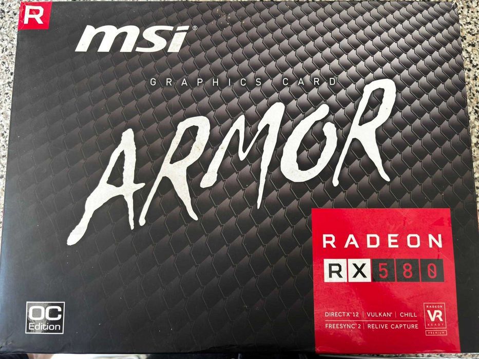 MSI RX580 8GB – Placa Gráfica para Gaming