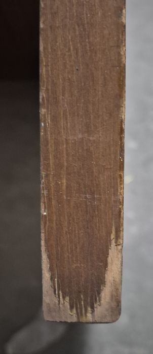 Stolik kawowy PRL wysoki połysk