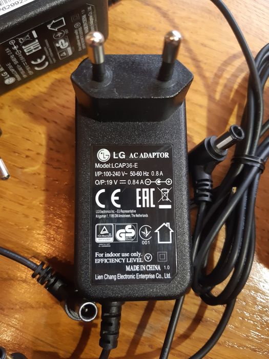 Для монитора 12/14/19V LG, SAMSUNG блок питания, живлення, адаптер