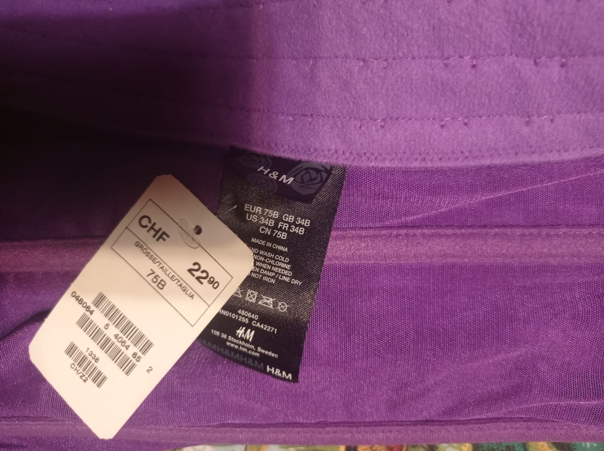 Sexi gorset nowy H&M 75B modny