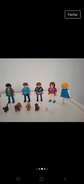 17 Bonecos Playmobil