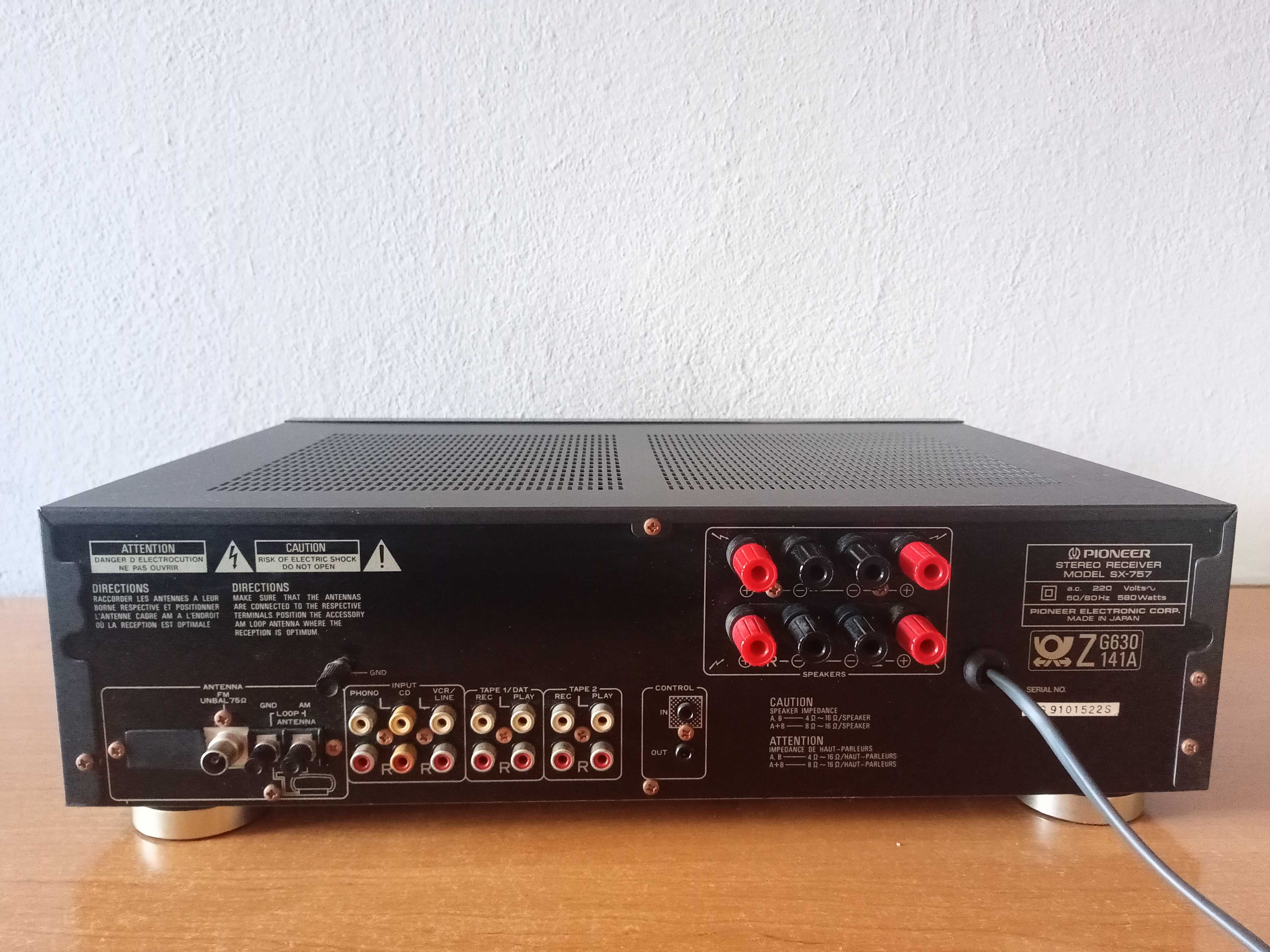 Pioneer SX-757 amplituner stereo